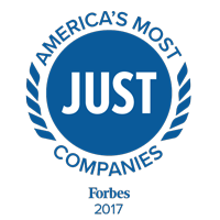 2017年福布斯评选出的美国最JUST公司