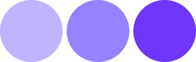 Blue shaded circles