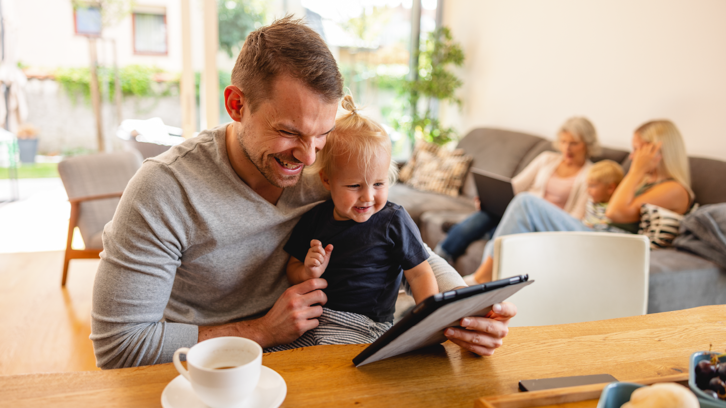 Nielsen's media impact solution in play collecting data on how this audience is viewing on a tablet.